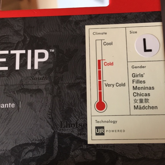 The North Face GIRLS’ OSITO ETIP™ GLOVES - Picture 5 of 5